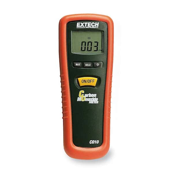 Extech CO10 Carbon Monoxide Meter, 0 to 1000 ppm