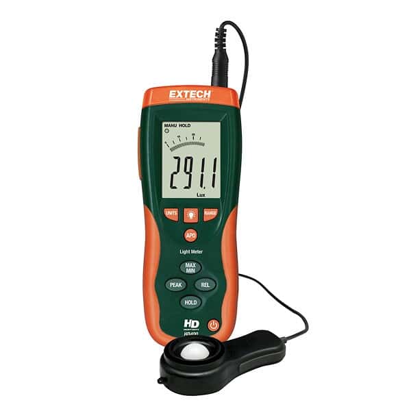 Extech HD450 HeavyDuty Datalogging Light Meter, Model from ColeParmer