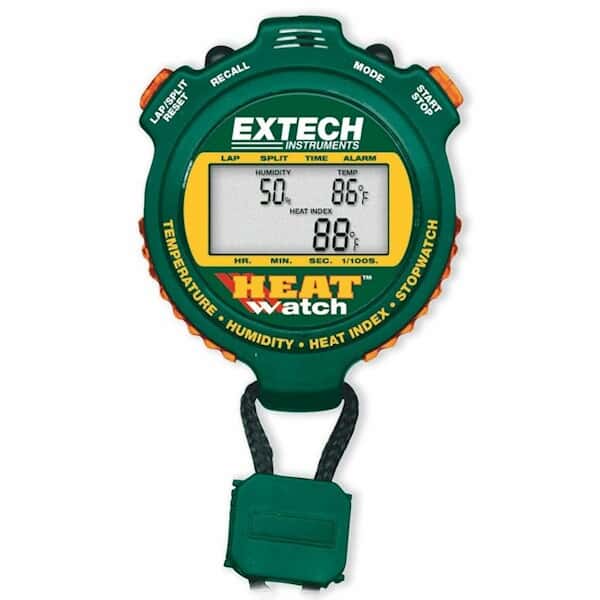 Extech HW30 Humidity/Thermometer/Heat Index Stopwatch from ColeParmer