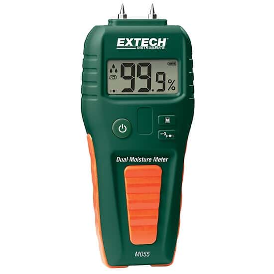 Extech MO55 Compact, Combination Pin and Pinless Moisture Meter from