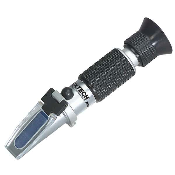 Extech RF11 Handheld Brix Refractometer with ATC; 0 to 10%
