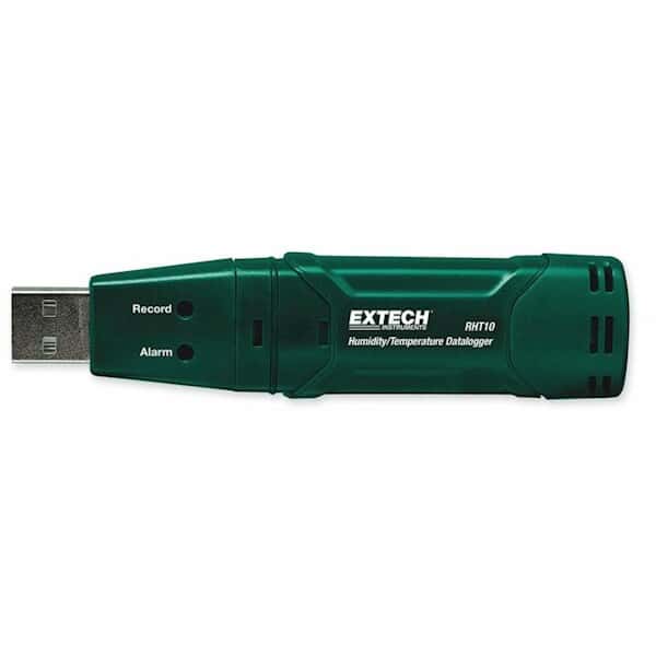 Extech RHT10 Temperature and Humidity USB Data Logger from Cole-Parmer ...