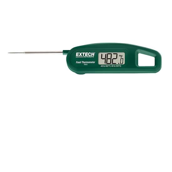Extech TM55 Compact Stem Thermometer with Stainless Steel Probe from