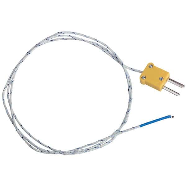 Extech TP870 Type-K, Bead Wire Probe, Mini-Connector,