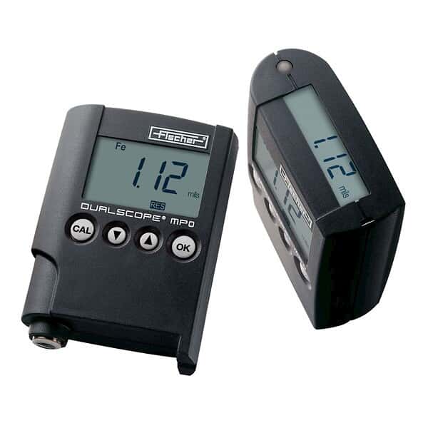 Fischer Technology MPO Dualscope Coating Thickness Gauge; 080 mils, Mag Induction/Eddy Current