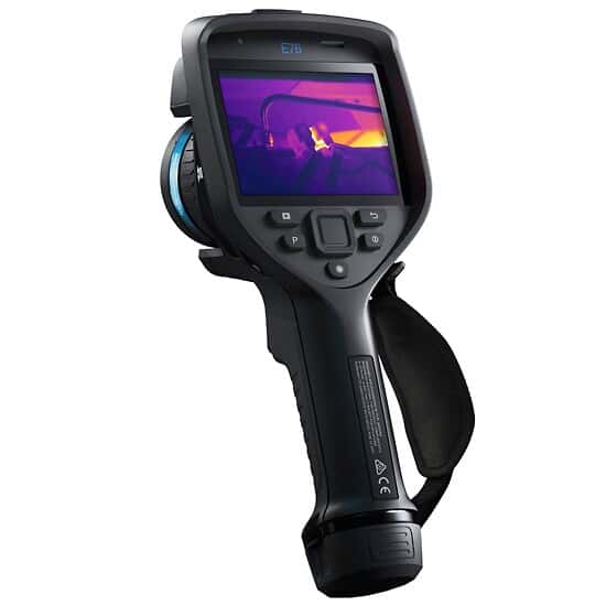 Flir E76 Thermal Imaging Camera with MSX®, 320 x 240 Resolution (76,800 Pixels) and 24° Lens, with Starter Thermal Dataset 