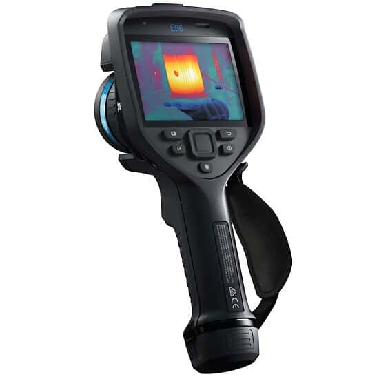 Flir E86 Thermal Imaging Camera with MSX®, 464 x 348 Resolution (161,472 Pixels) and 24° Lens, with Starter Thermal Dataset 