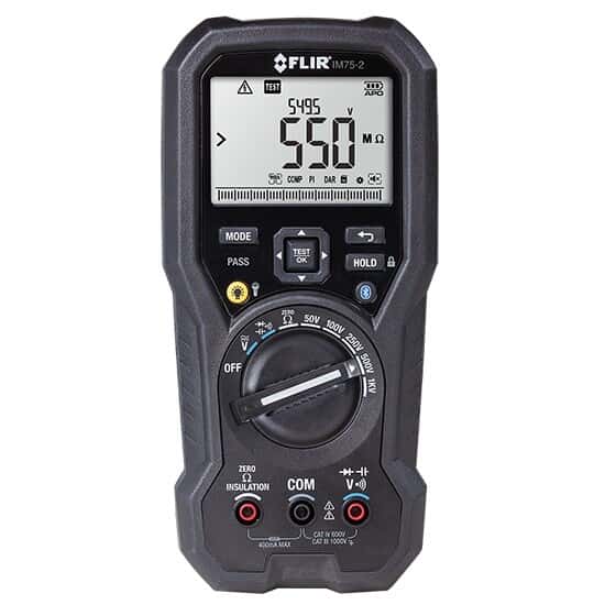 Flir IM75-2 Insulation Tester and Digital Multimeter