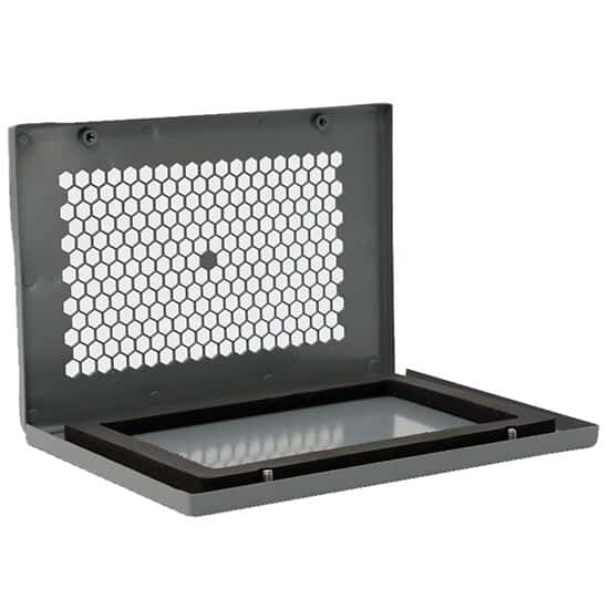 Flir IRW-12PS Infrared Inspection Window, Powder-Coated Stainless Steel, 12