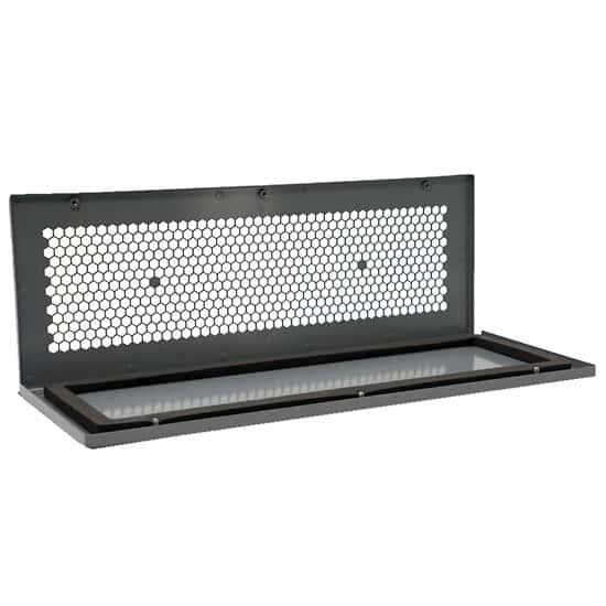 Flir IRW-24PS Infrared Inspection Window, Powder-Coated Stainless Steel, 24