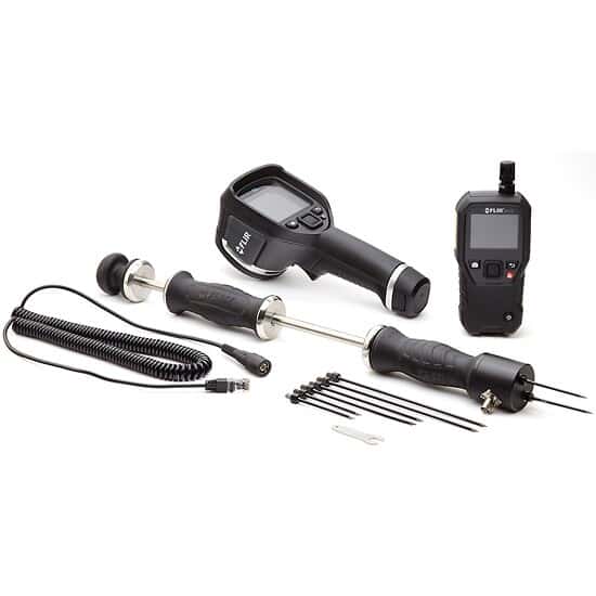Flir MRSeries Imaging Moisture Meter Kit Combines MR176 + MR08 Hammer