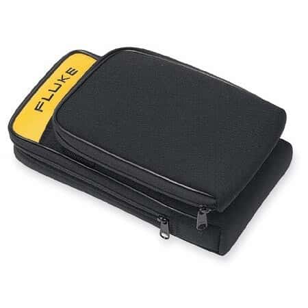 Fluke C125 Soft Carrying Case with Detachable External Pouch, Vinyl/Nylon