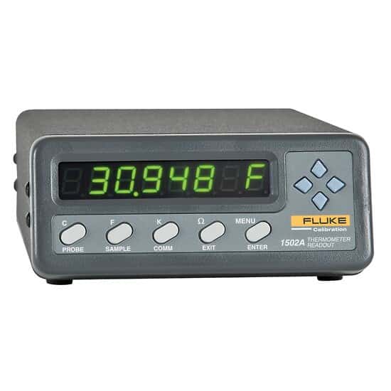 Fluke Calibration 1502A-156 Temperature Benchtop Meter Tweener