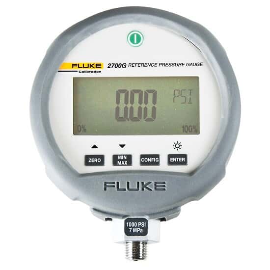 Fluke Calibration 2700G-BG700K Reference Pressure Gauge, 100psi