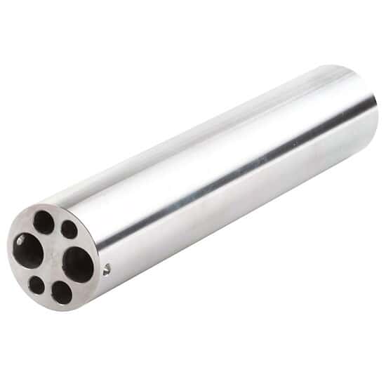 Fluke Calibration (Hart Scientific) 9173-INSB Well Insert with Comparison Holes for 9171 Metrology Well, Aluminum