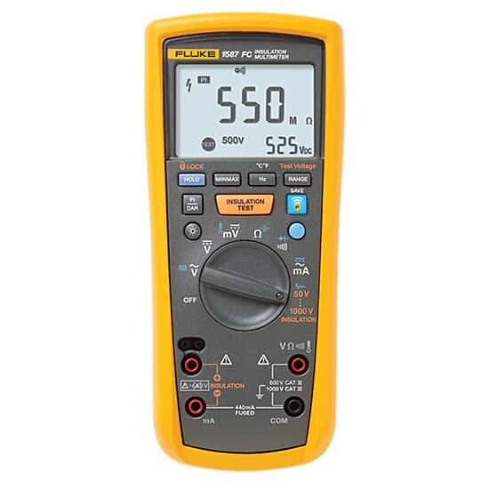 Fluke 1587 FC Insulation Tester/Multimeter with Wireless Capability