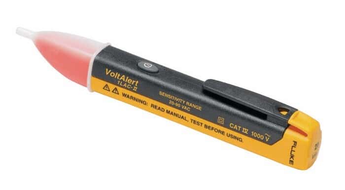 Fluke 1LAC-A-II Pocket-Sized Voltage Detector, 20 to 90 V AC