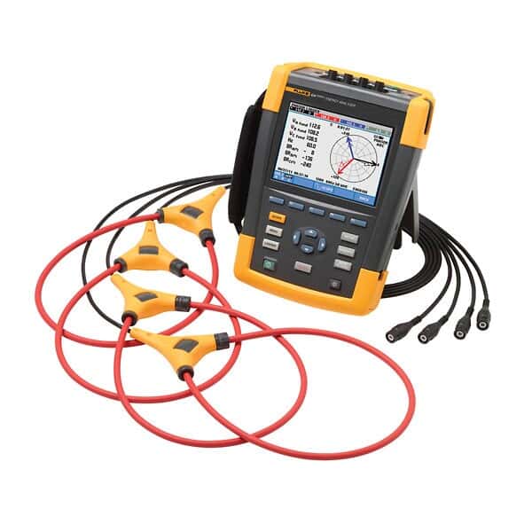 Fluke 437-II 3-Phase 400 Hz Power Quality Kit from Cole-Parmer