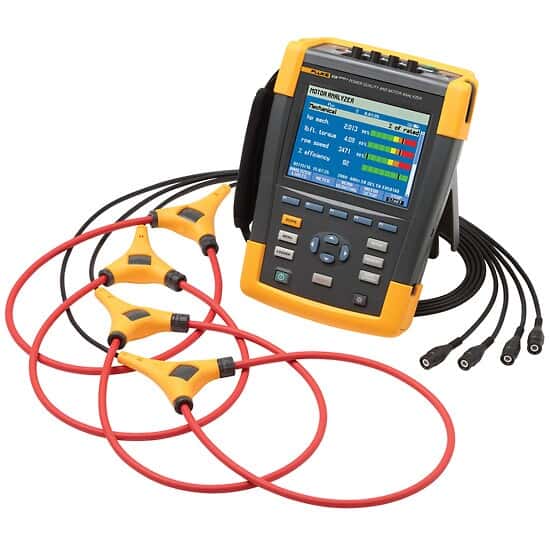Fluke 438II Power Quality and Motor Analyzer with Connect and iFlex