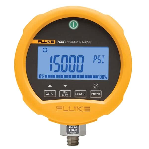 Fluke 700G10 Digital Test Gauge 2000 PSI 1/4 NPT(M)