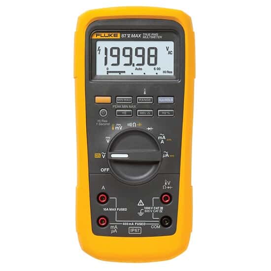 Fluke 87V MAX Industrial True RMS Digital Multimeter