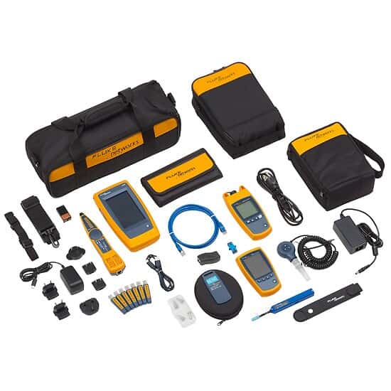 Fluke Networks LinkIQ™ Kit with MM Fiber Fault location, Inspection, & Cleaning