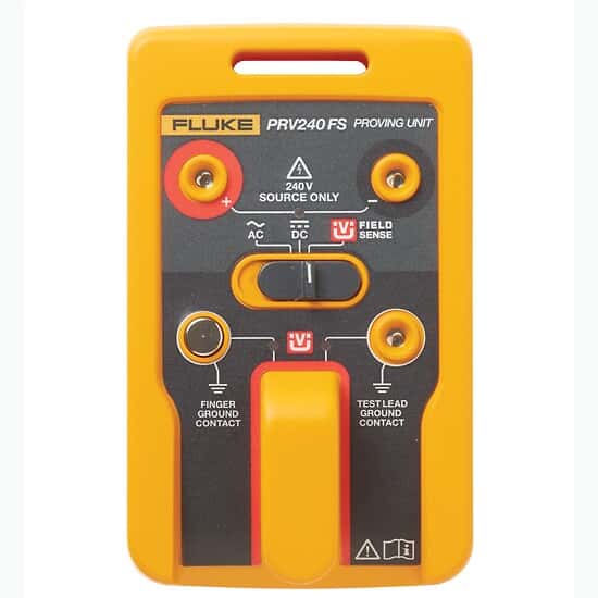 Fluke PRV240FS Proving Unit, Non-Contact Voltage Indicator for T6-Series Electrical Testers