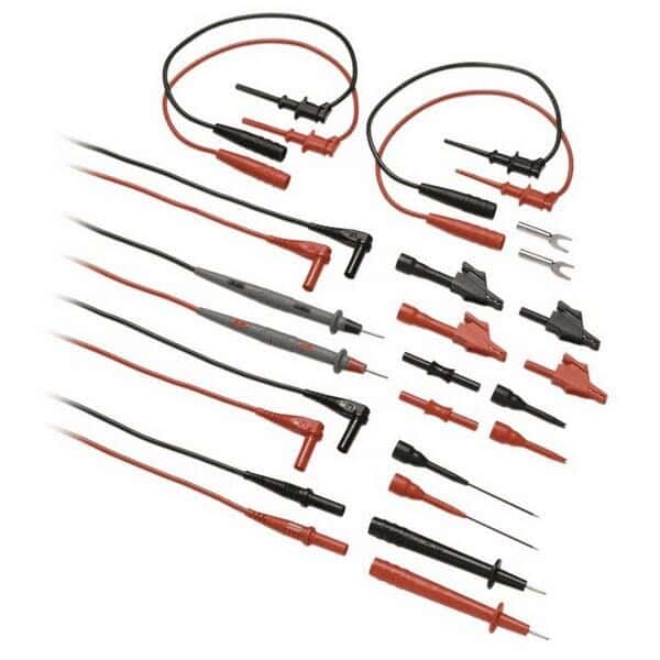 Fluke TL81A Deluxe Electronic Test Lead Kit with Pouch