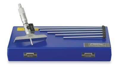 Fowler 52-225-226 Digital Counter Depth Micrometer; 0 to 6