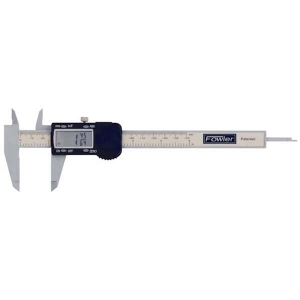 Fowler PolyCal Electronic Caliper, ESD Safe; 0-6