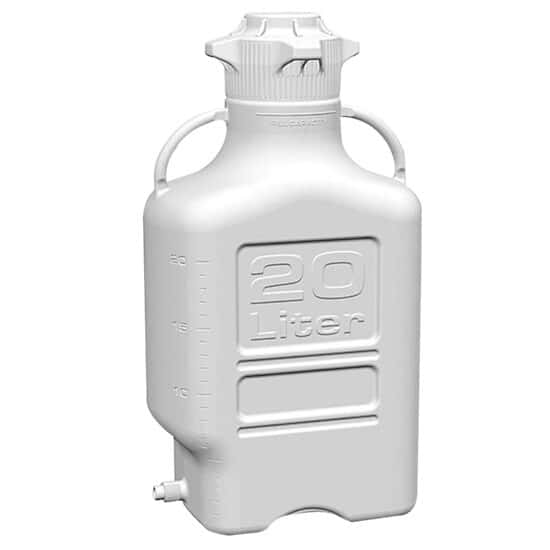 Foxx Life Sciences Carboy, Polypropylene, 120 mm Cap, Spigot; 20 L