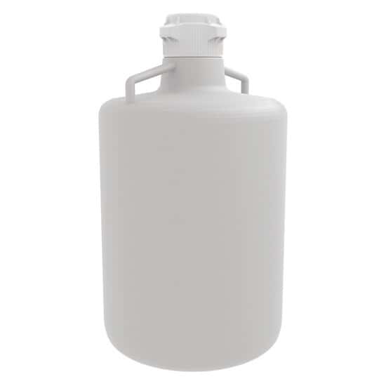 Foxx Life Sciences 392-1001-CP Carboy, HDPE, 83 mm Cap, Round, 20 L