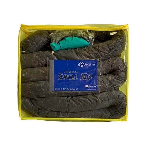 Fytertech Spilfyter Grab & Go Universal Spill Kit, Absorbs 5 gallons, 1/Bag