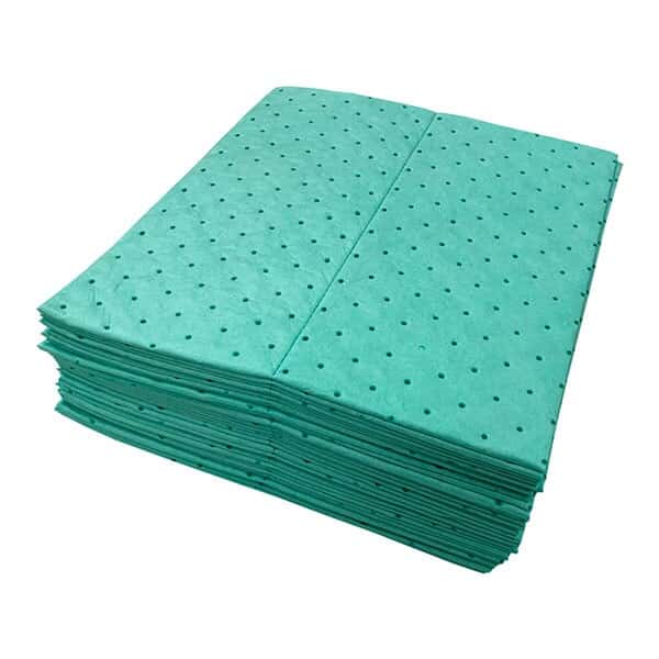 Fytertech Spilfyter Premium Universal Green Spill Pads, Medium-Weight, 16