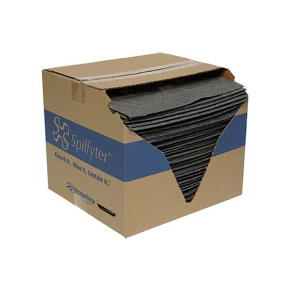 Fytertech Spilfyter Premium Universal Gray Spill Pads, Medium-Weight, 16