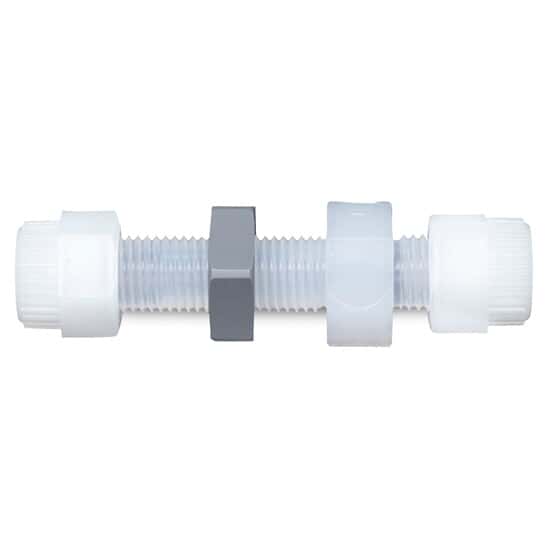 PharmaFluor ® Compression Fitting, Straight Union, PFA, 3/8