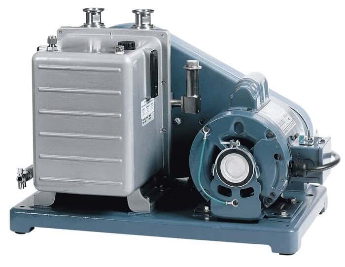 Gardner Denver 1402N50 Rotary vane vacuum pump for corrosive gases, 5.6 cfm, 230 VAC from Cole