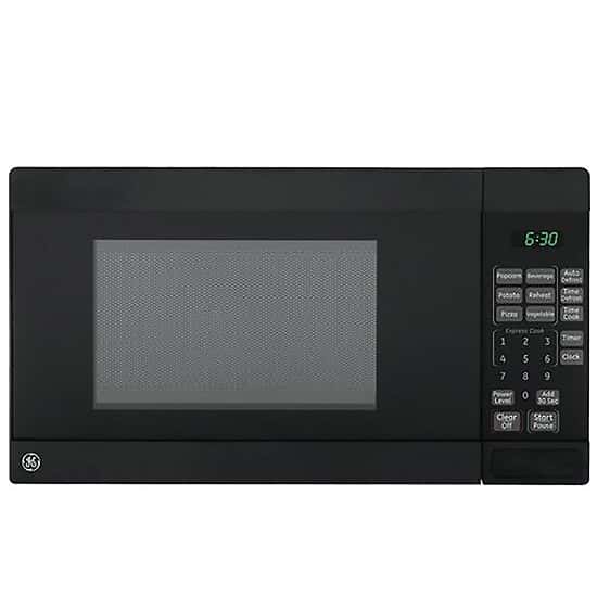 General Electric Countertop Microwave Oven, 700 Watts, Black;  120V, 60 Hz