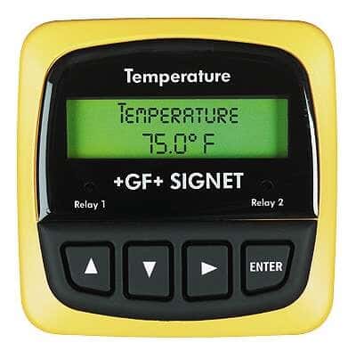 GF Signet 3-8350-1 1/4-Din Temperature Transmitter, Field Mount