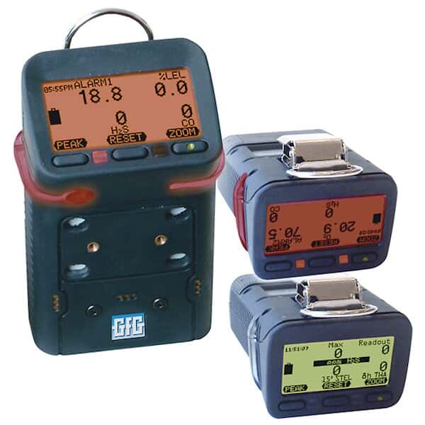 GFG Instrumentation G450 Portable Gas Monitor; O2, CO, Combustibles