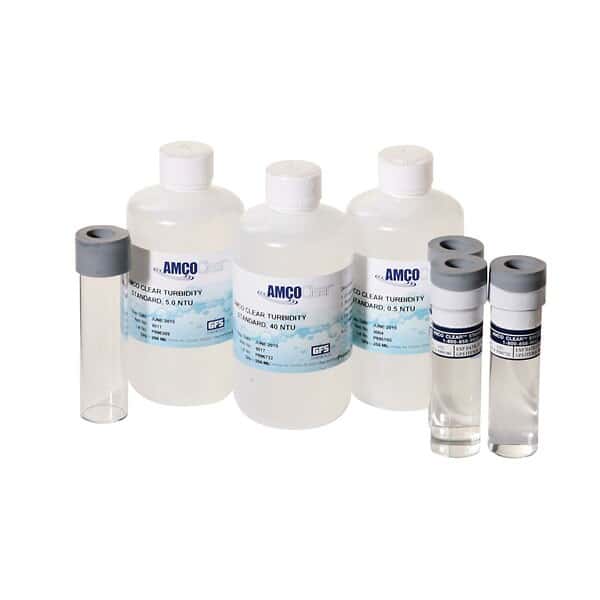 GFS Chemicals Turbidity Standards Kit for and ICM meters, 0.5, 5.0, 40 NTU