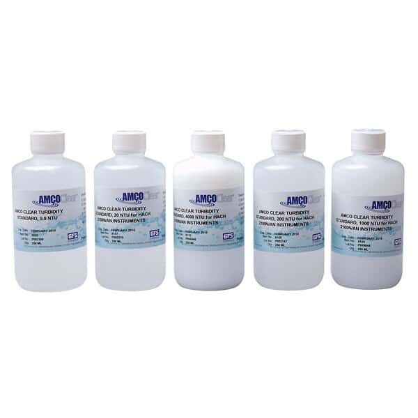 GFS Chemicals Turbidity Standards Kit, linear calibration set from 0.2 to 1.0 NTU from ColeParmer