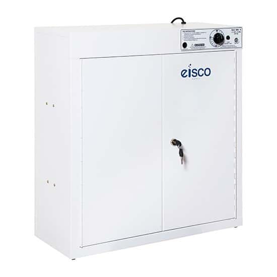 Eisco Labs Goggle UV Sanitizing Cabinet, Heavy Duty CRC Steel; 120 VAC