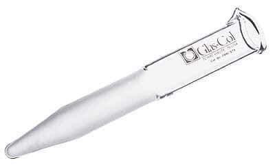 Glas-Col 099C S75 Tissue Homogenizing System Glass Tube; 15 mL volume, tapered side