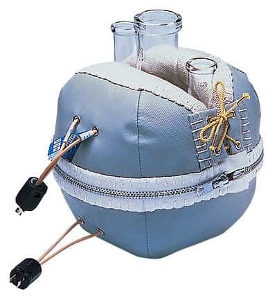 Glas-Col 100A O1103 Spherical Heating Mantle, 2000 ml Flask, 200W Upper/500W Lower; 115 V