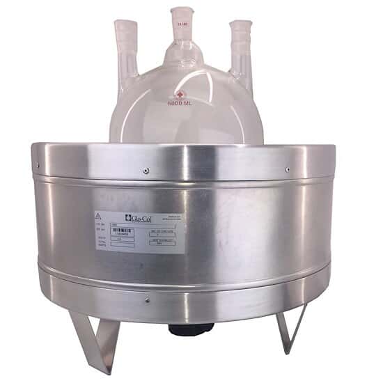 Glas-Col 100D TEM114 Stirring/Heating Mantle, 5L Spherical Flask; 115V