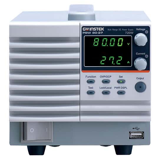 GW Instek PSW 80-27 DC Power Supply, 80 V, 27 A