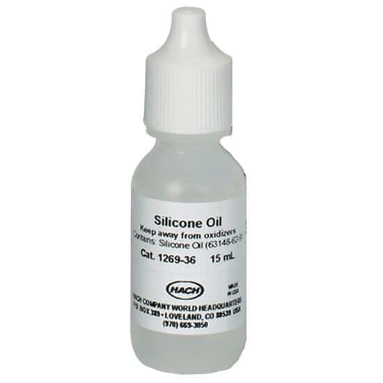 Hach 1269-36 Replacement silicone oil, 15 mL.
