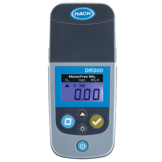 Hach DR 300 Monochloramine and Free Ammonia Pocket Colorimeter