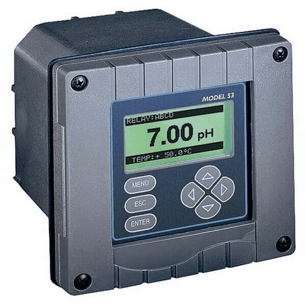 Hach P53 A4 A1 N 1/2DIN universal mount pH/ORP Controller from ColeParmer